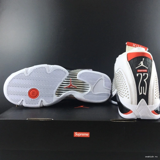 Rep Onekick BV7630-106 White Retro Jordan 14 Air 0618